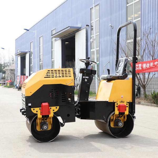 High-frequency vibration of 75 Hz for quick road compaction and shorter construction time