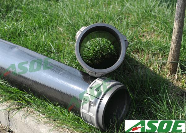TPU Lay Flat Discharge Hose With Couplings Long Distance Water Transfer