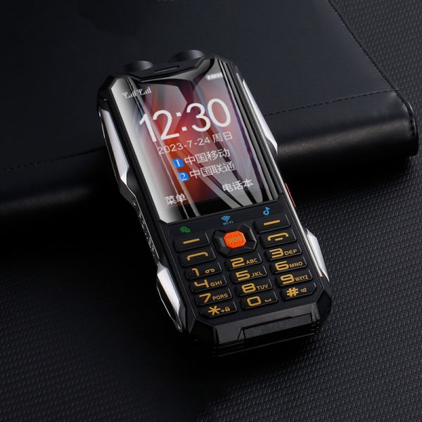 Q9 + 4G teléfonos celulares amigables para personas mayores Bluetooth SOS 5400mAh Backup Batería larga