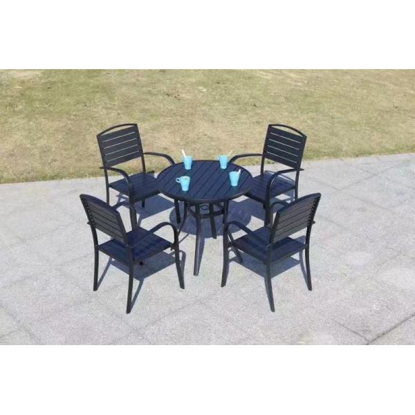 Restaurant PE Boho Rattan Coffee Table Coffee Aluminum All Weather Wicker Patio Table Chair