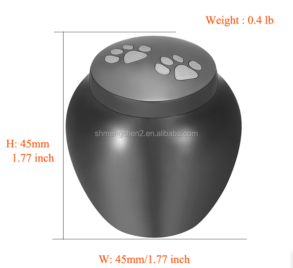 6 Colors Mini Keepsake Urn Cremation Jewelry For Human Ashes Stainless Steel Memorial Jewellery Pet Ashes Funeral Casket
