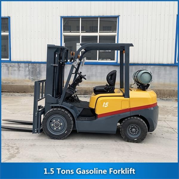 1.5 Tons Gasoline Forklift 1500KG Gasoline Powered Forklift