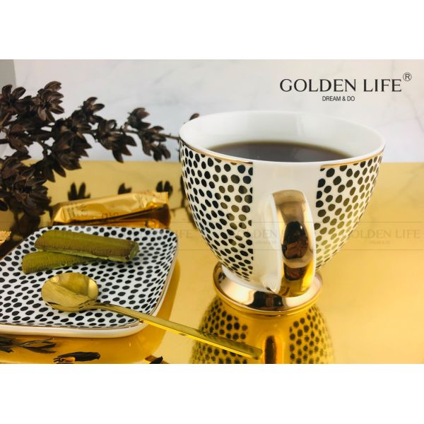 2020 New Design Ceramic New Bone China Custom Coffee Mugs For Gift