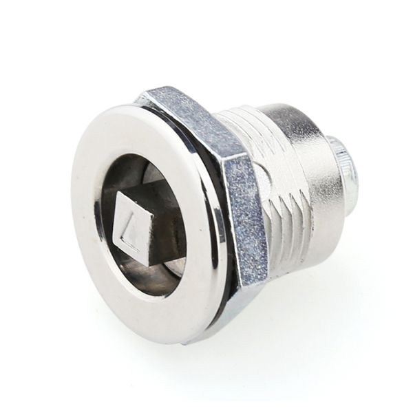 Industrial Hardware Quarter Turn Cam Lock 20*20 Size For Electric Cabinet