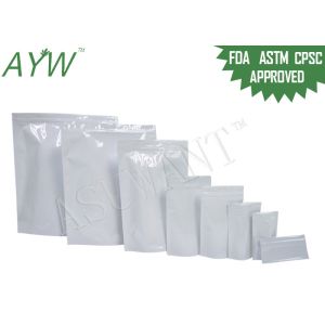 Mylar Small Plastic Baggies Drugs Air Against With Resealable Zip Lock