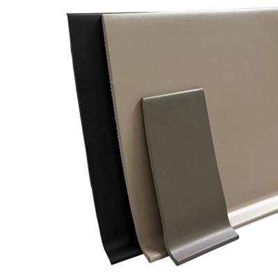 Function protect wall floor 6 X 1/8 Scratch resistant Vinyl Cove Base wall base PVC skirting board