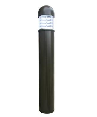Aluminum Alloy Body Outdoor LED Bollard Lights 150°Distribution 70 CRI