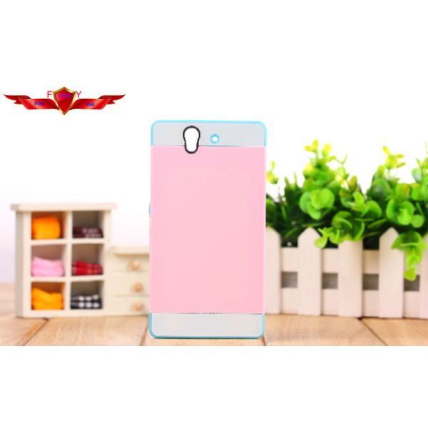 Sony L36H Cover Cases PC+Silicone 2IN1 Multi Colors Good Quality