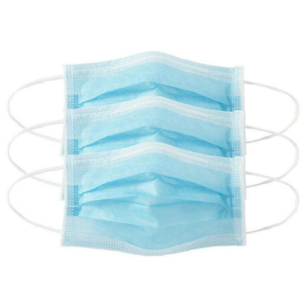 Earloop face masks n95 3 ply medical disposable surgical face mask for sale