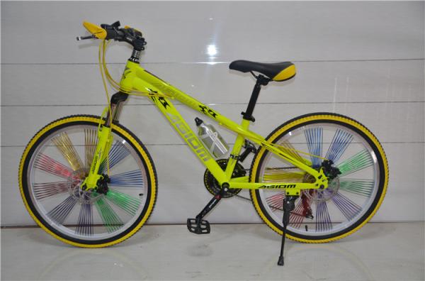 26 inch Shimano 21 speeds disc brake steel 140 spokes mountain bicycle MTB