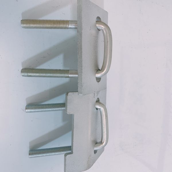 2.83IN 316 Stainless Steel Hanger Beam Clamp Threaded Rod Pipe Clamps For Building