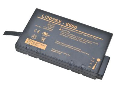 Black 6600mah Battery , Li Ion Battery 11.1 V With One Year Warranty For TSI 9110