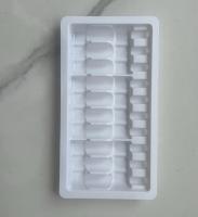 Customized 10 plastic inner supports for 2ml ampoules, 2 sets of 10ml water injection liquid oral liquid syringe trays, and blister boxes for plastic trays