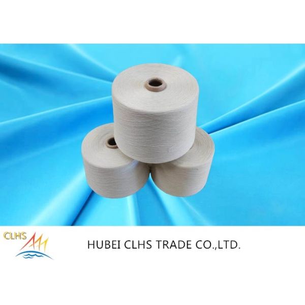 100% Ring Spun Polyester Yarn For Dyeing Thread Sewing