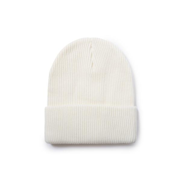 Logotipo personalizado Eco-friendly Natureza suave 100% Polylana costelado Jacquard Beanies para adultos
