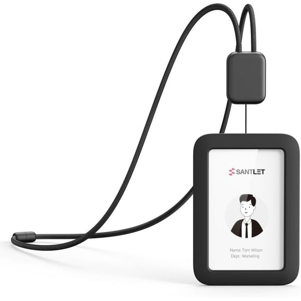 Factory Direct Silicone Badge Holders | Wholesale Durable ID Card Badge Reel Holders for Office & School