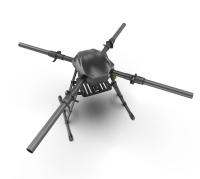 Estructura de diseño modular para bastidor de drones, desarrollado plegable y portátil