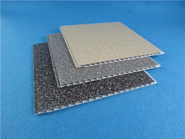 Hot Stamped PVC Waterproof Wall Panels / Ceiling Panel 250 * 5mm 25 Years Guarantee