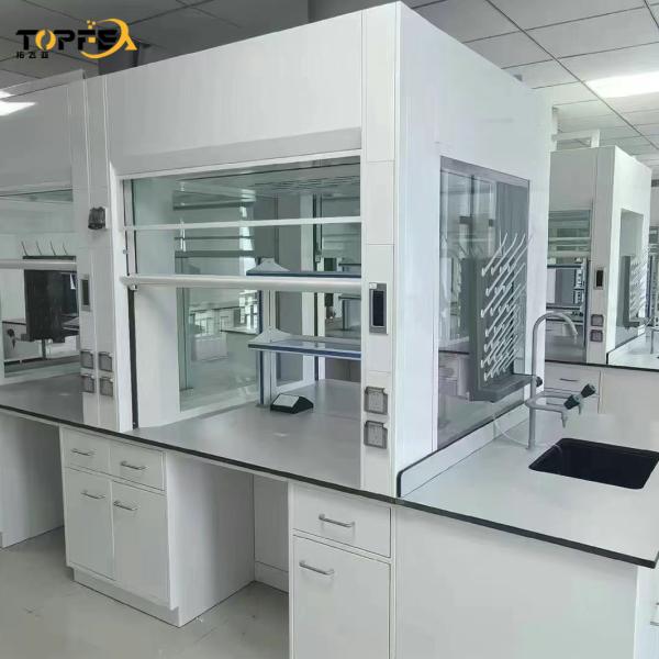 Black Lab Work Benches with Drawers 200-500kg Load Capacity and Customizable