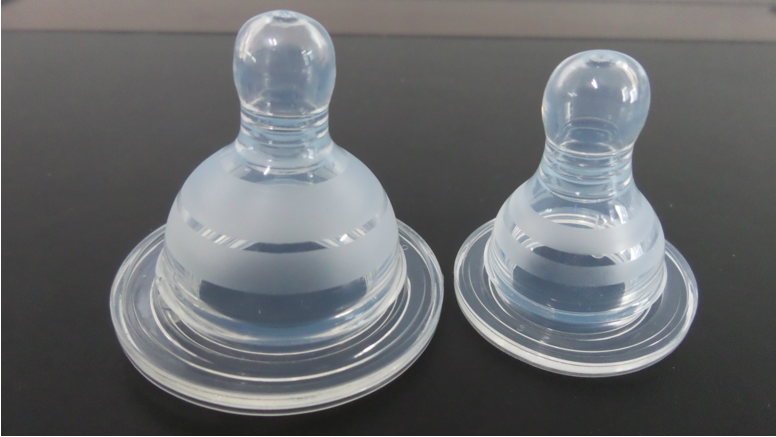 Custom Safety Silicone Baby Products Natural Rubber Baby Bottle Nipples For Feeding