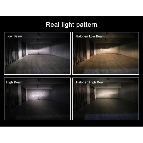 5000LM Auto 24PCS Motorcycle LED Headlight Bulb 5202 50W