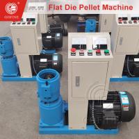 Electric Motor Flat Die Pellet Mill For Various Pellet Molds