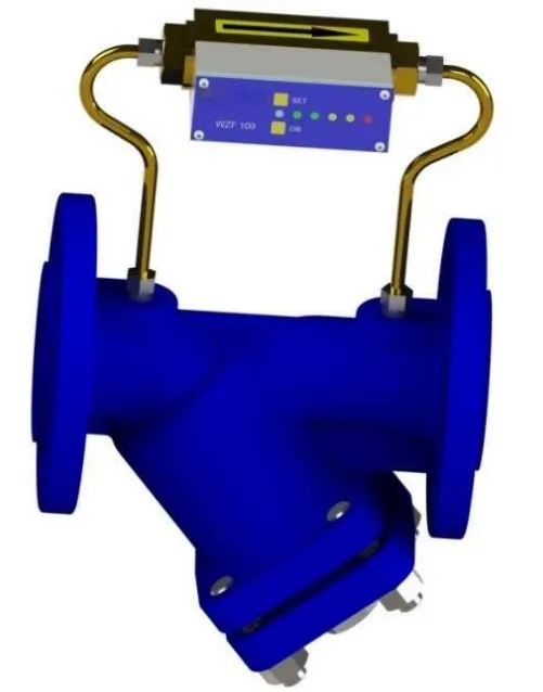 Flanged Y Strainer with Stainless Steel Screen