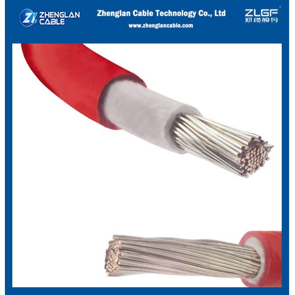 Cabo fotovoltaico solar à prova d'água 100m 200m 1x6mm2 6 Sq Mm 6mm 2 Núcleo 1500 Vdc Dc