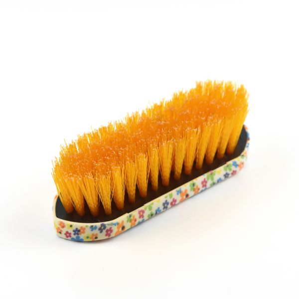 Polypropylene Horse Face Brush Hot Stamping Pattern Hair Finishing Cleaning