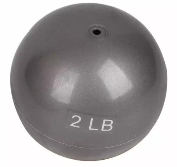 Ecofriendly Weighted Toning Ball , PVC Pilates Weighted Balls For Fitness