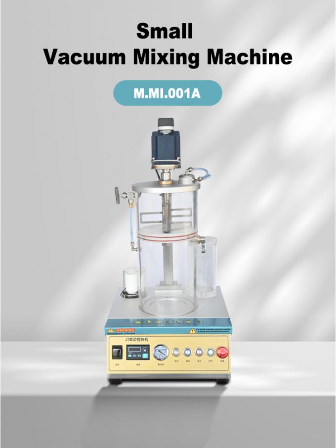 100W Power 220V 50/60Hz Single Phase Industrial Mixer with 350*330*740mm Size for Jewelry Production