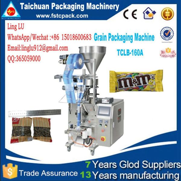 Automatic Food Packing Machine For Grain,Sugar,Powder,Chips,Salt,Rice