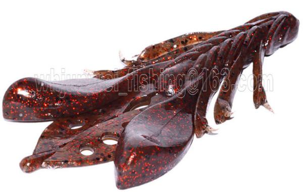 new style  90mm 12.5g butterfly shrimp soft fishing lure