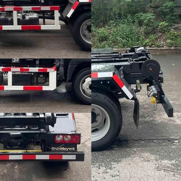 4.5ton Diesel Trash Dump Truck Trash Transport Truck With Q23-132E60 Motor