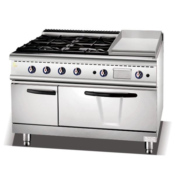 Equipamento de cozinha para restaurantes comerciais a gás