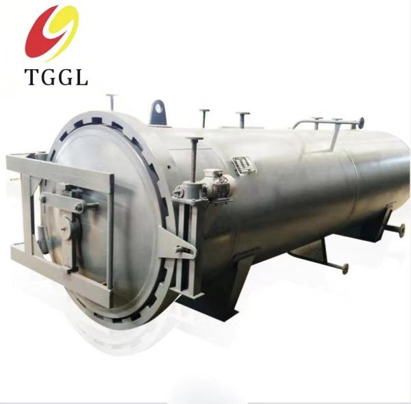 Preço de Autoclave de Madeira de Aço Inoxidável Industrial de Operação Contínua TAIGUO