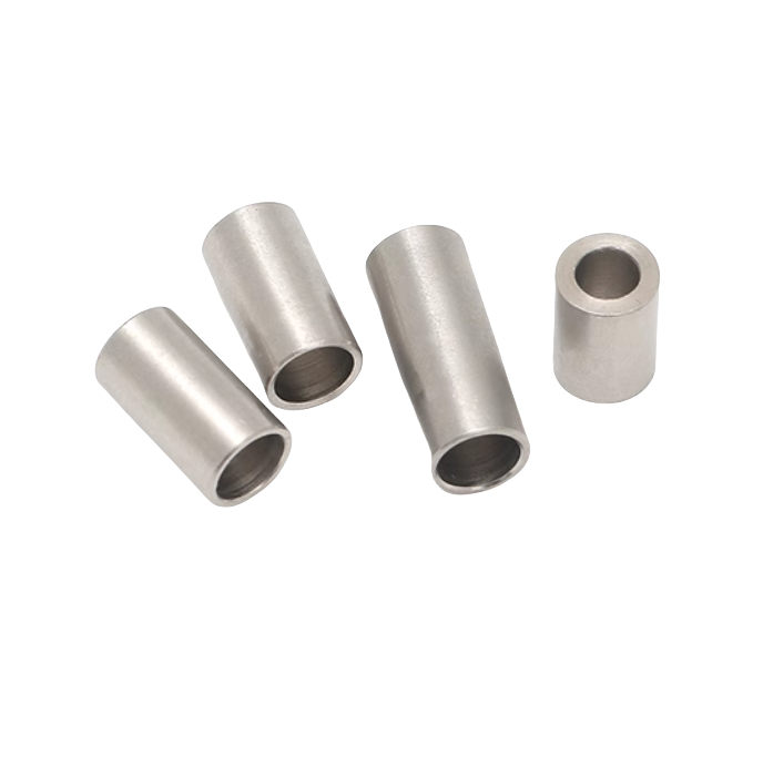 M5 M6 M8 M10 Custom Machining Parts ZINC PLATED Stainless Steel 304 Wear-Resistant Hollow Cylindrical Spacer Sleeve Bushings for Shaft