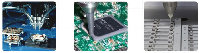 Распределитель клея производства распределяя системы PCB управлением настольный SMT ПК