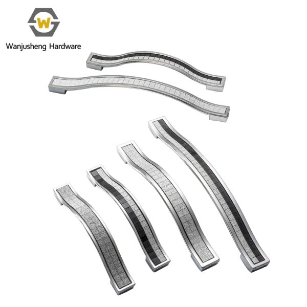Wholesale Zinc Alloy Furniture Handle Easy Install for Cupboard Closet Drawer & Door-for Bedroom Wardrobes Dressers & Cabinets