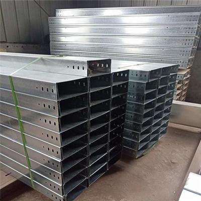 Industrial Hot Dip Galvanized Cable Tray Suspended / Wall Mounted
