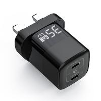 Cargador C-C Gan súper rápido de 35W Alimentación en un instante con material ABS