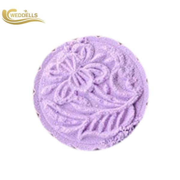 Handmade Colorant Press Colorful Fizzy Bath Bomb Mooncake Shape For Gift