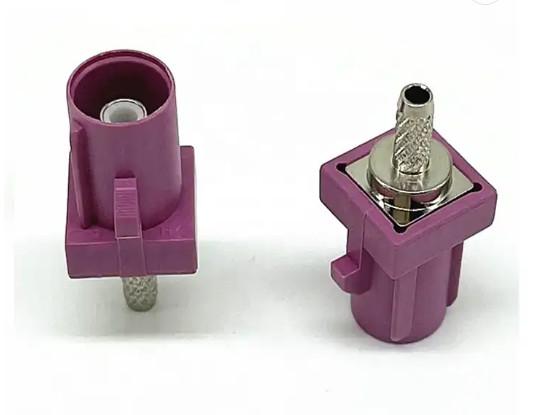 SMB 50 Ohm Male FAKRA HSD Connector For GPS Antenna Pigtail Cable 1.37mm