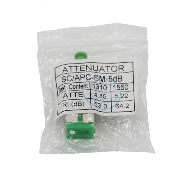 SC APC Fiber Optic Attenuator