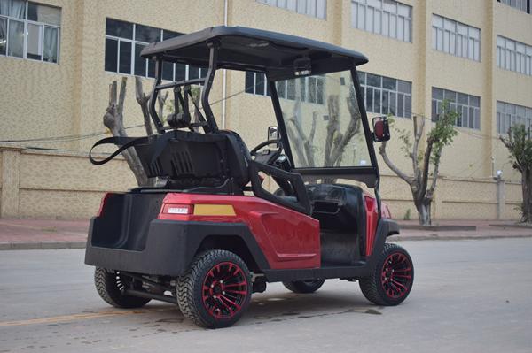 Mini Electric Powered Golf Carts / Golf Buggy With Seat / Deep Cup Holders