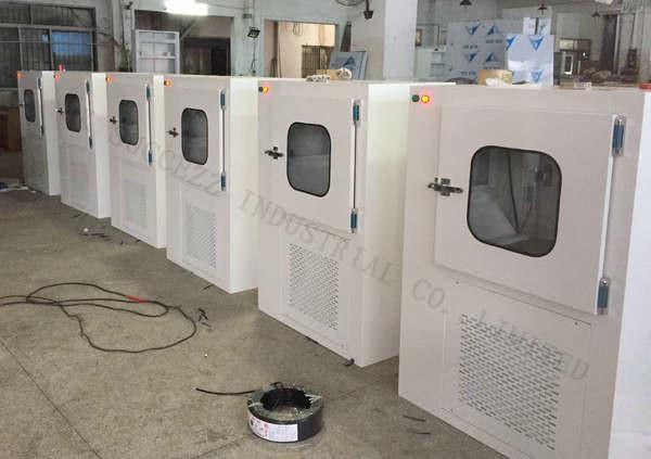 Standard Clean Room Equipment , Air Shower Dynamic Pass Box 220V/50Hz Power Supply