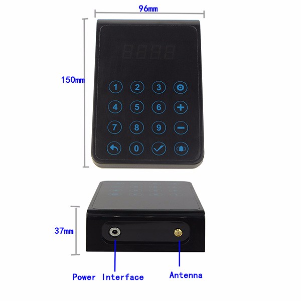 Устройства общественного питания хорошего дизайна беспроводный официант звонит