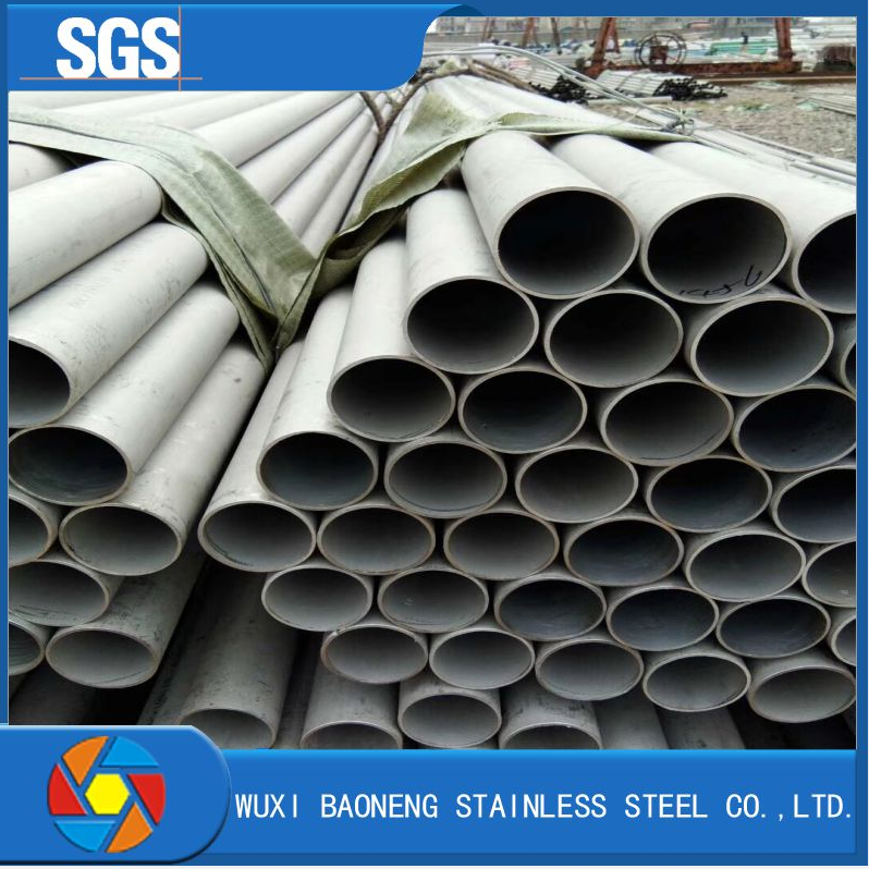 Solides solubles polis 304 tuyau d'acier inoxydable sans couture du rond 301 316L
