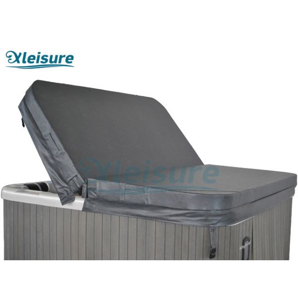 CE Vinyl Flexibly Custom-made Cover Graphite Rectangle Spa Topside Cover For Acrylic Spa