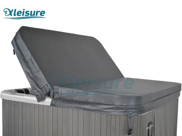 CE Vinyl Flexibly Custom-made Cover Graphite Rectangle Spa Topside Cover For Acrylic Spa